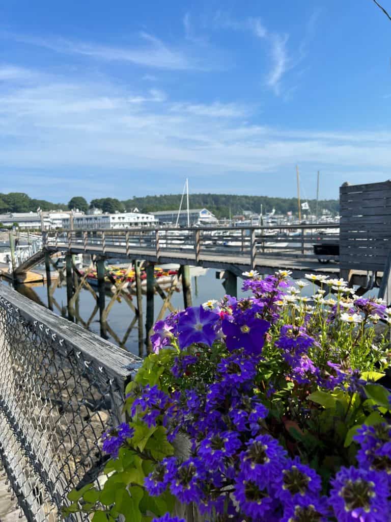 Footbridge in Boothbay Harbor, Maine