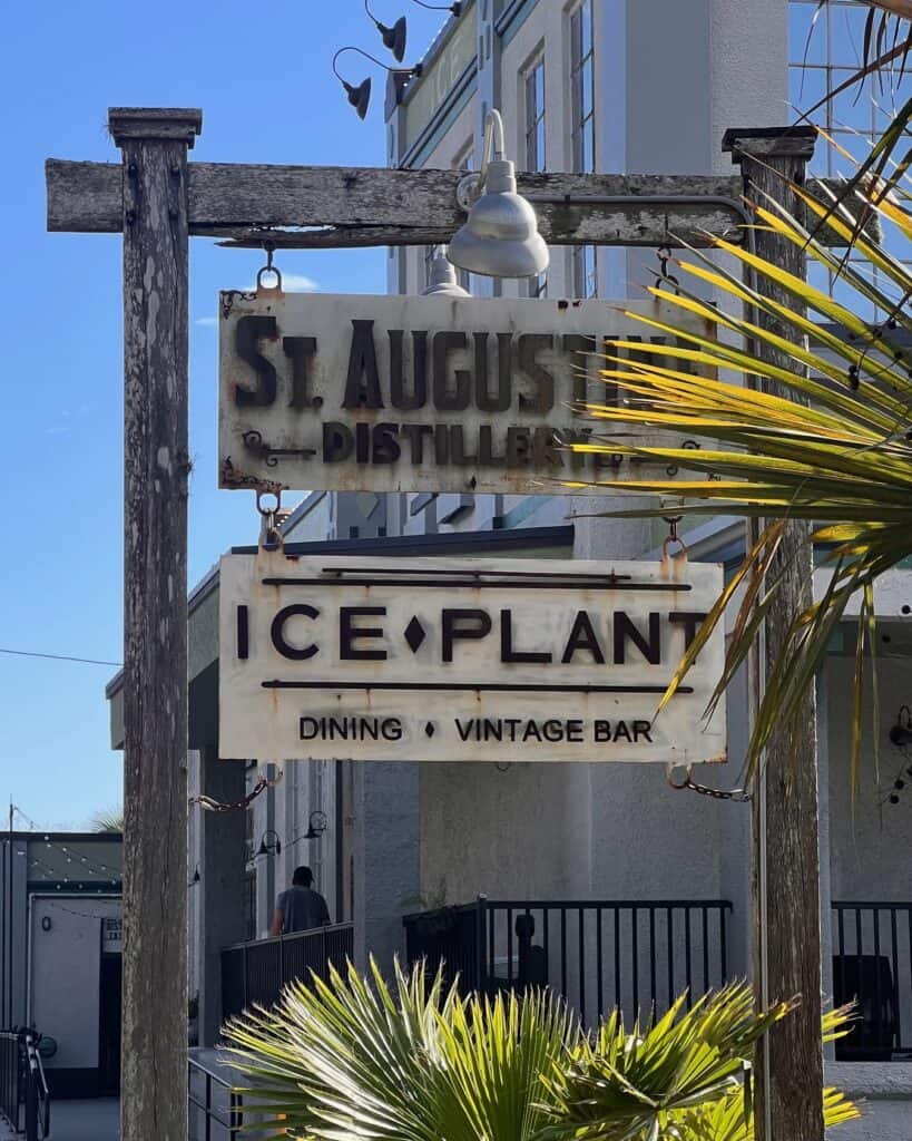 Ice Plant Sign 