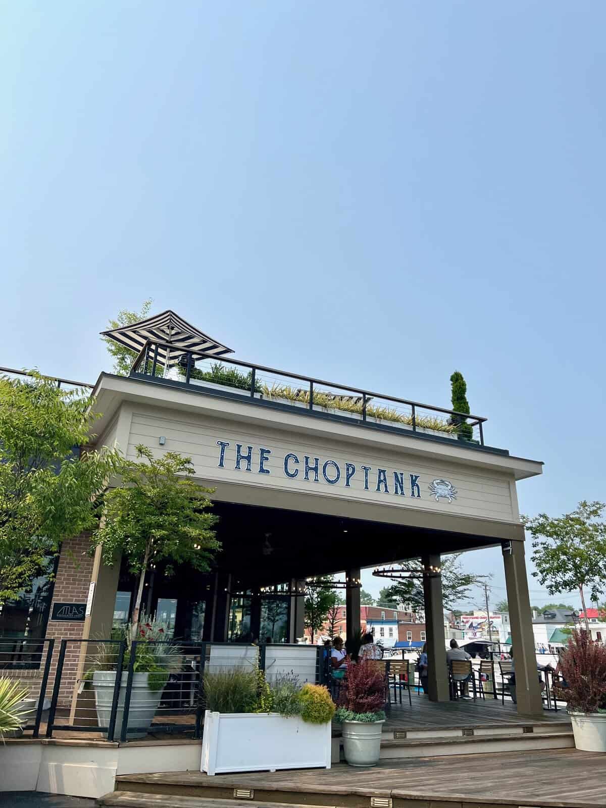 Exterior view of the Choptank in Annapolis MD