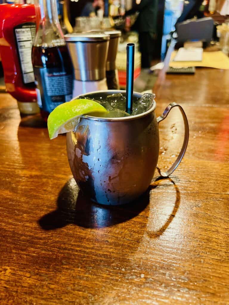 Queen Bee cocktail at Galway Bay