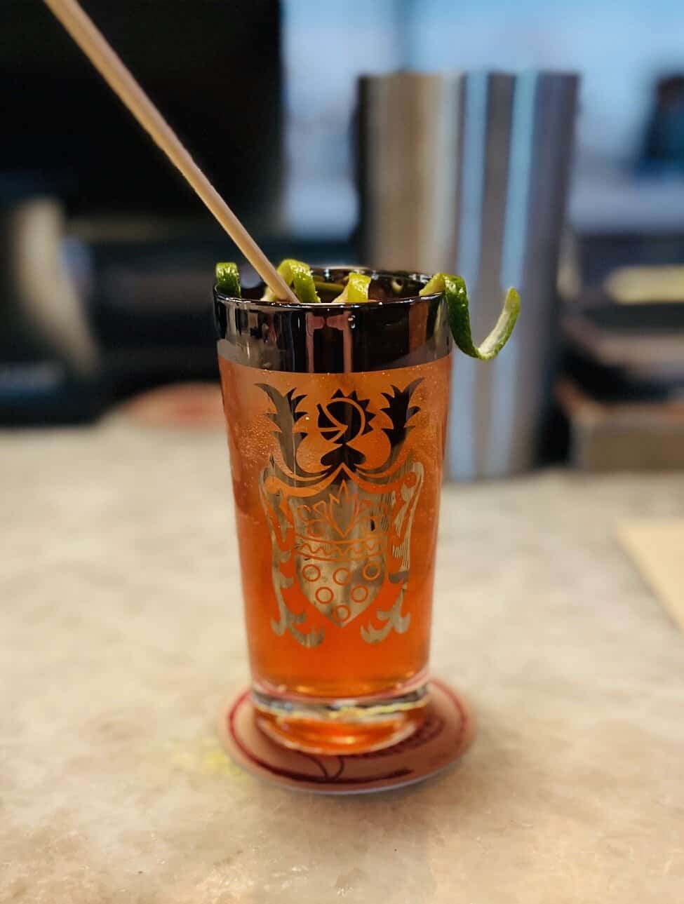 Festive cocktail from Seasalt Annapolis