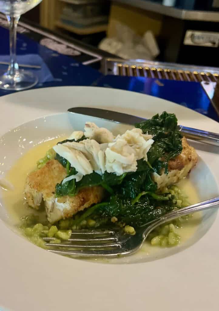 Herb encrusted rockfish