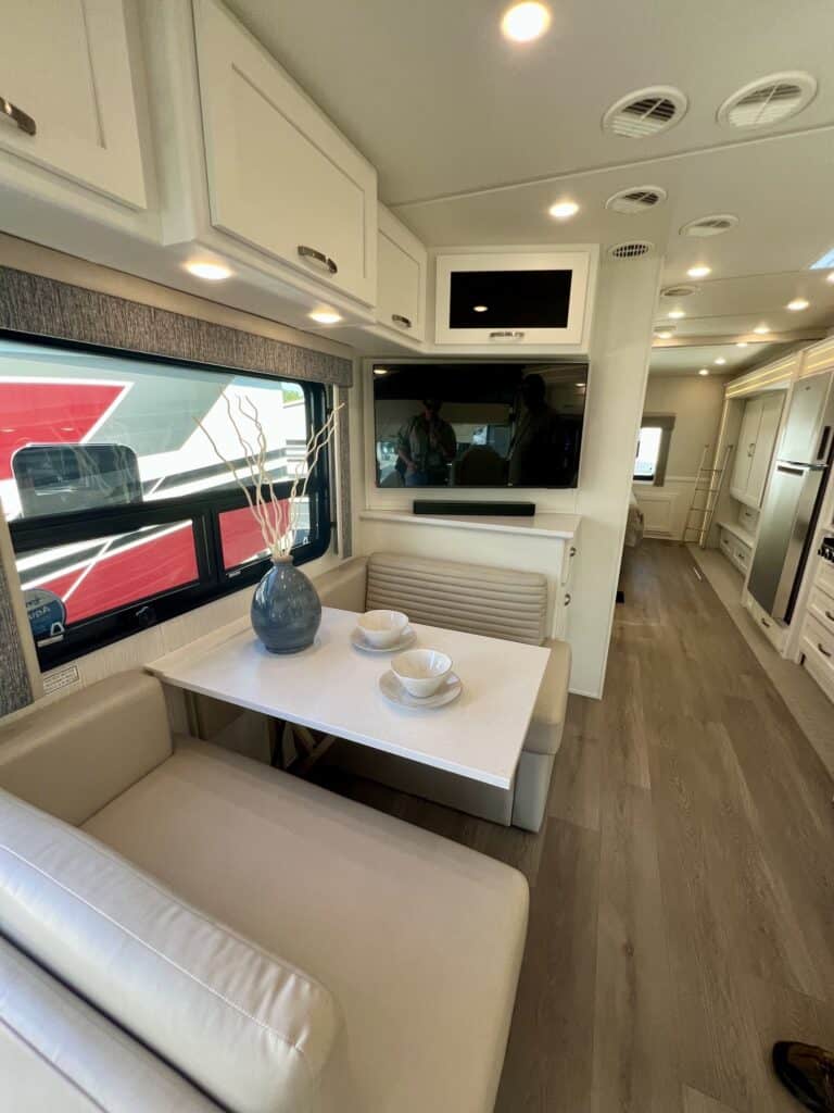Interior of BayStar by Newmar Class A Gas Motorhome