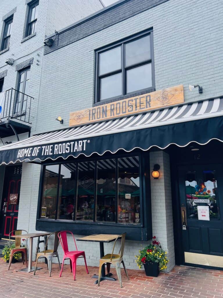 Exterior view of Iron Rooster